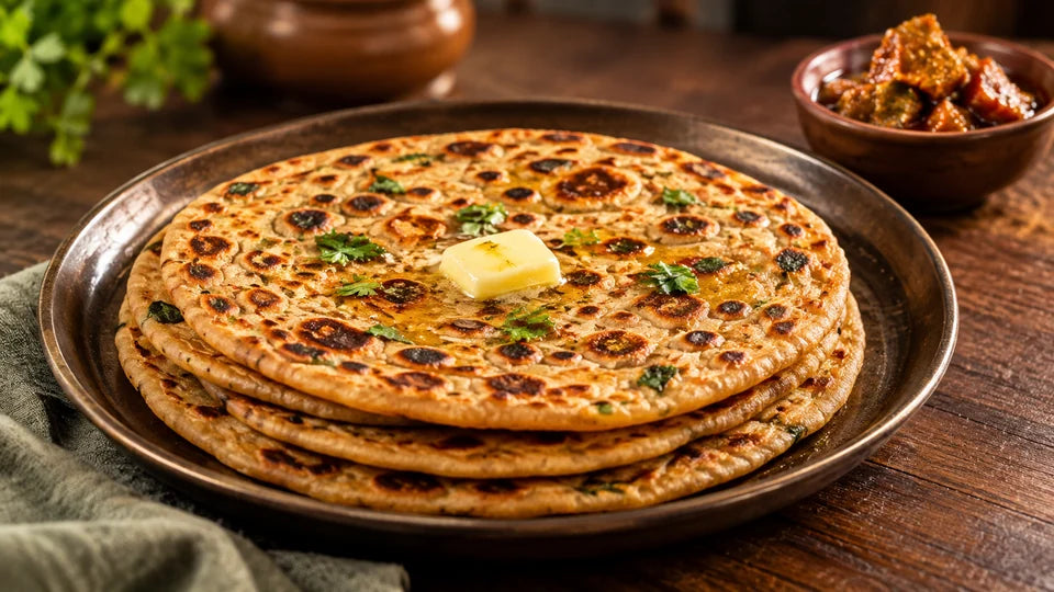 With Paratha