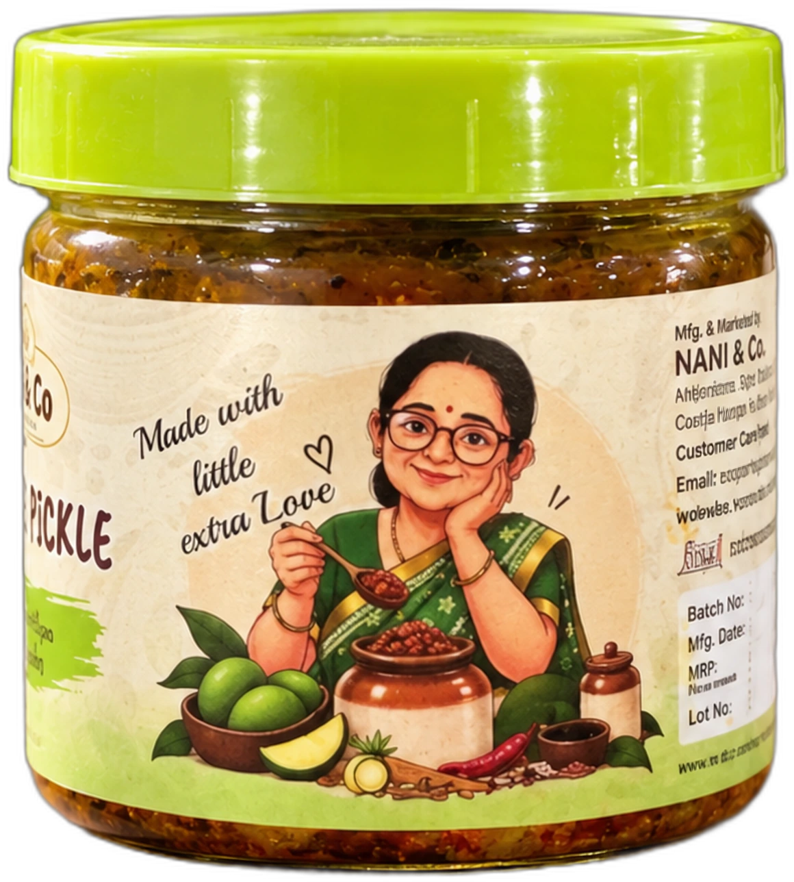 NANI & Co. Mixed Pickle jar